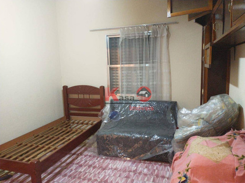 Imagem 3 de 10 de Kitnet Com 1 Dormitório À Venda, 20 M² Por R$ 149.990,00 - Canto Do Forte - Praia Grande/sp - Kn0389