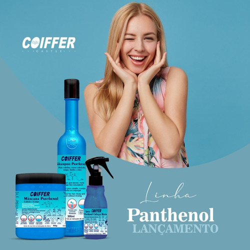 Imagem 2 de 5 de Kit Panthenol Coiffer - Banho De Verniz