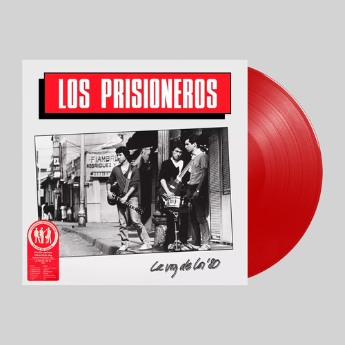 Los Prisioneros - La Voz De Los '80s / Lp Rojo