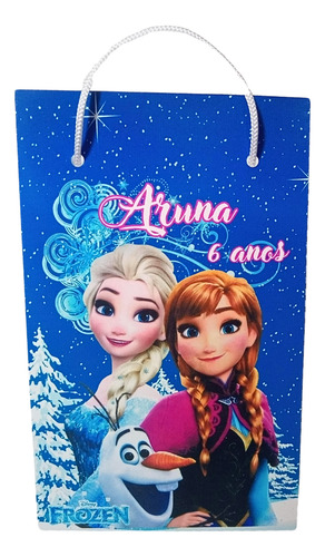 35 Sacolinhas/caixinhas Lembrancinha Personalizada Frozen