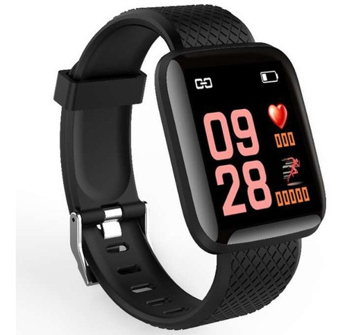 Imagen 3 de 3 de Smart Band Watch 116 Plus Reloj Bt Deportivo Ritmo Cardiaco