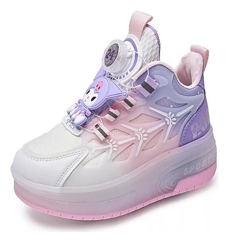 Patines De Piel Anime Kuromi Teenage Glow Heelys