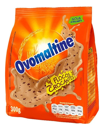 Ovomaltine 300g Achocolatada Flocos Crocantes
