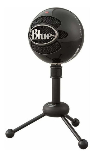 Microfono Blue Snowball Usb Gloss Black