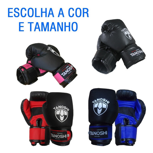 Kit Completo Muay-thai Tanoshi Ktx24 Fire