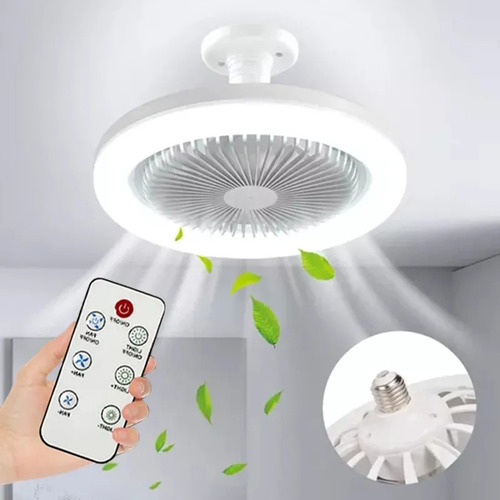 Ventiladores Silenciosos Com Controle Remoto Led Para