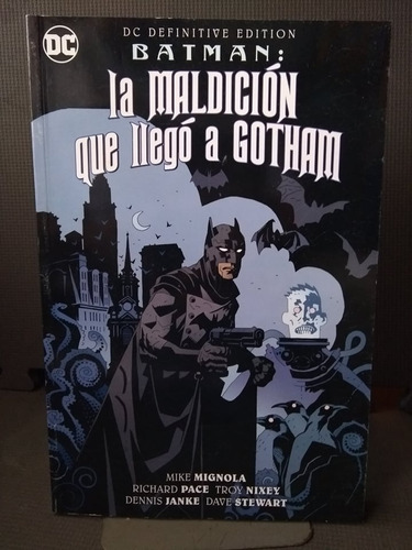 Batman La Maldición Que Llegó A Gotham Dc Definitive Edition | Envío gratis