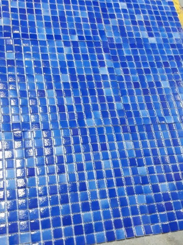 Imagen 7 de 9 de Venecitas Azul Niebla Calidad Premium 2,5x2,5 Por M2