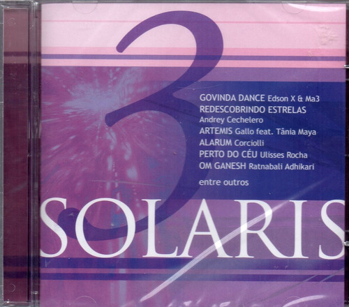 Cd Solaris 3 - Edson X - Corciolli - Ratnabali