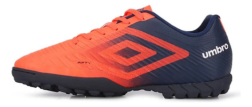 Botines Umbro U Sty Fifty Iii - Naranja Azul