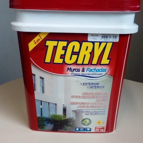 Impermeabilizante Muros E Fachadas 20kg Areia Tecryl