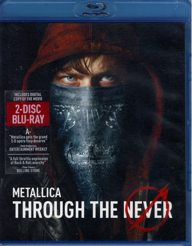 Metallica Through The Never Pelicula Blu-ray