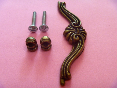 Tirador, Manilla, Halador Para Gavetas Vintage En Bronce