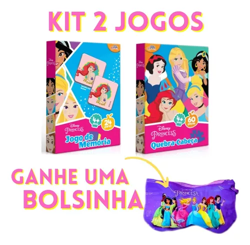 Jogo da Memória das Princesas no Meninas Jogos