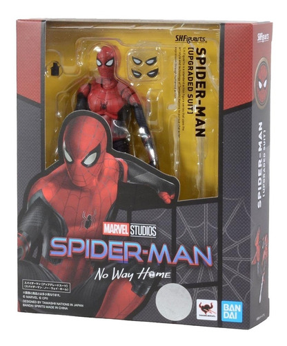 Spider-man Upgraded Suit S.h.figuarts No Way Home Bandai