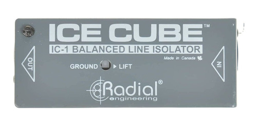 Radial Engineering Icecube Ic-1 - Aislador De Lnea Equilibra
