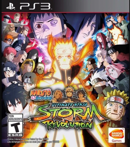 Naruto Shippuden Ultimate Ninja Storm Revolution Ps3  Novo 