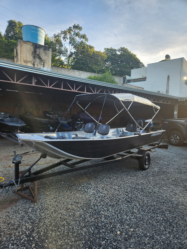 Barco Marreco E Motor Mercury 25hp 2012 Partida Manual