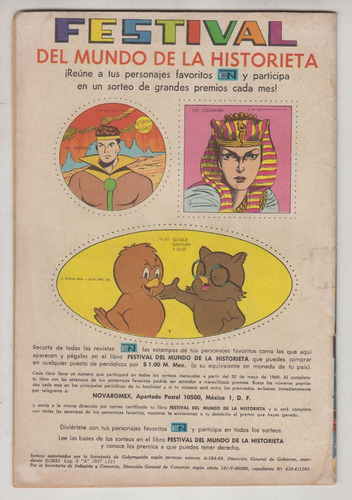 1969 Historieta Novaro Estrellas Del Deporte 63 Boxeo Mexico (Usado)