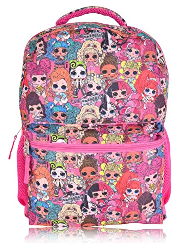 Lol Surprise Dolls Backpack Bookbag Silencio Oficialmente Li