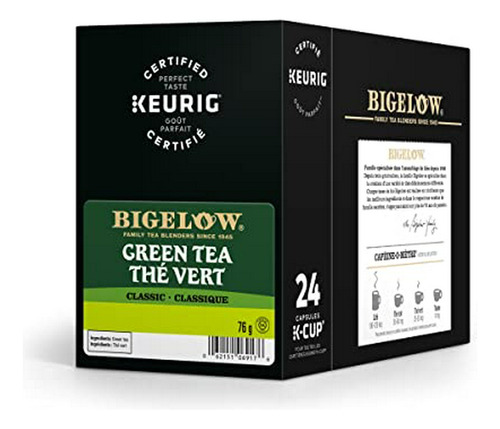 Compatible Con Keurig: Té Verde En Cápsulas, 24uds.