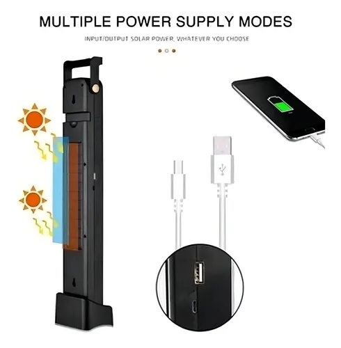 X2 Lampara De Emergencias Solar Recargable Luz Focos 48 Led