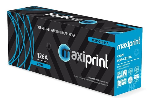 Toner Maxiprint 126a Hp Color Laserjet Cp1025/cp1025nw/m175a