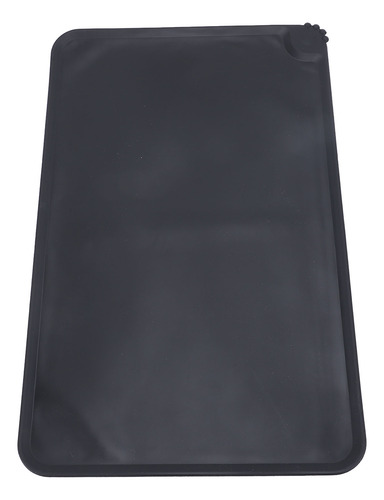 Alfombrilla Negra De Silicona Negra Para Gatos Y Perros, Com