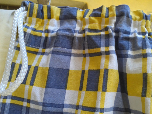 Bolsa De Algodon Para Pan Con Soga