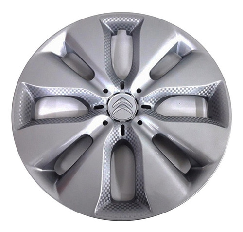 Imagen 1 de 4 de Taza Embellecedor Rueda Citroen C3 Linea Nueva Rodado 15