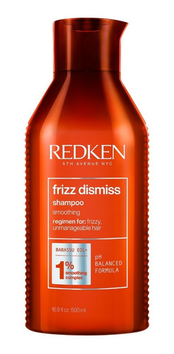 Shampoo Sin Sulfatos Frizz Dismiss Anti-frizz 500 Ml Redken 