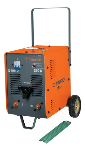 Soldadora Arco Electrico Compacta 250 Amp Latam 13107 Truper Color Naranja