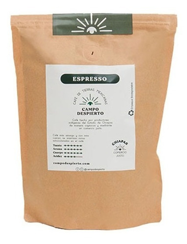 Café Orgánico De Chiapas 350g, Campo Despierto