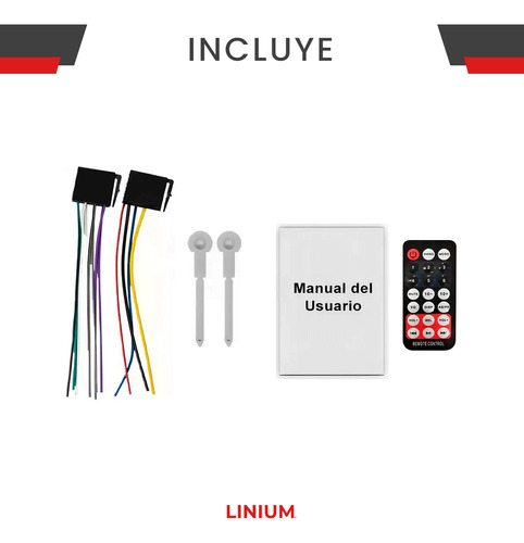 Autoestereo Coche Carro Radio Am Fm Mp3 Usb Bt Manos Libres