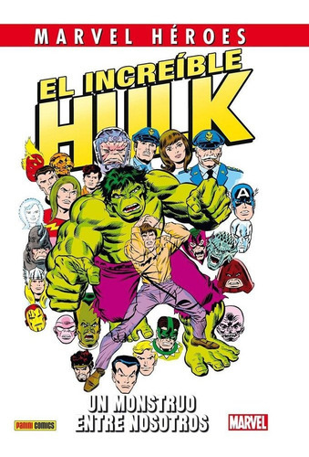 El Increible Hulk: Un Montruo Entre Nosotros, De Wein, Len. Editorial Paninicomics, Tapa Dura En Español