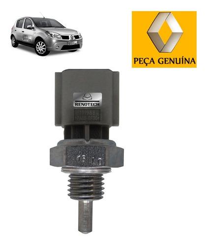 Sensor De Temperatura Cinza Sandero 2008 A 2014 226300717r 