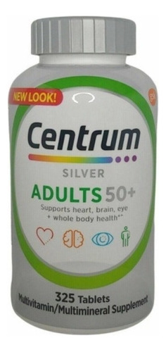 Centrum Silver 50+ Multivitaminico 325 Tablets