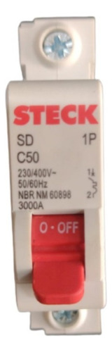 Disjuntor Steck Unipolar Mono 40a, 50a, 63a