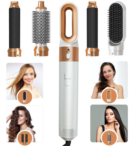Cepillo Secador De Pelo 5 En 1 Para Peinar El Cabello Femeni