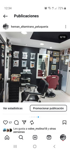 Vendo Todos Los Muebles De Esta Barberia.