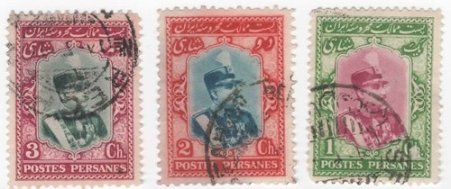 Estampillas De Persia Sha 1925