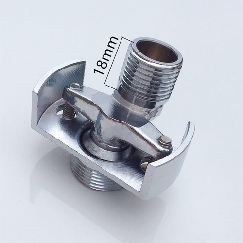 Adaptador De Grifo De Ducha Cobre De Pie Curvo En Corto 18mm