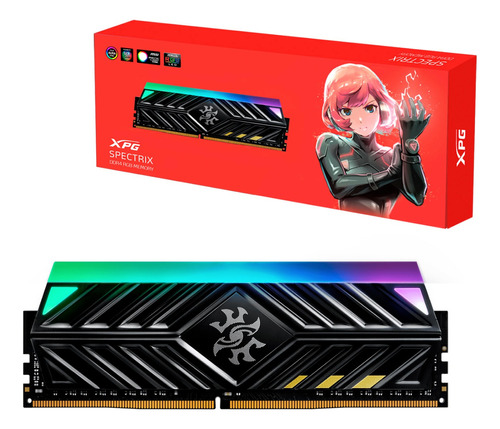 Memoria Ram Adata Xpg Spectrix D41 Ddr4 16gb 3200mhz Rgb