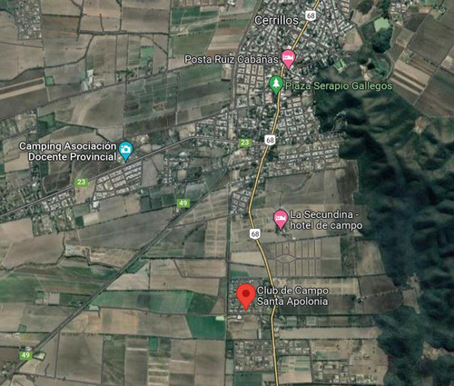 Terreno Esquina En Venta Santa Apolonia Cerrillos