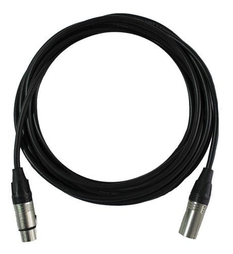 Cable Balanceado P/ Microfono Xlr Macho Y Hembra De 3mts