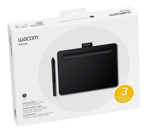 N Tableta Gráfica Wacom Intous Small Ctl4100 Negro
