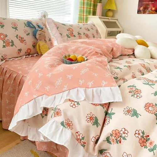 Juego Ropa De Cama Sabana +funda De Plumon 1.5 Plazas Hm18
