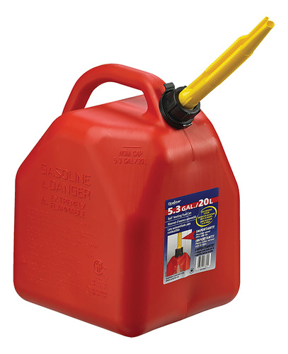 Bidón Tanque De Gasolina 20 L Rojo Scepter