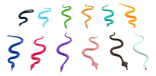 Modelo De Juguete Colorido Y Divertido Con Forma De Serpient
