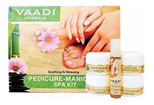 Kit De Manicura Pedicura Con Extracto De Semilla De Uva 